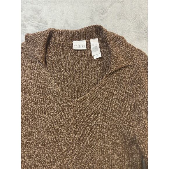 Cozy Brown Sweater Cardigan - Picture 3 of 7